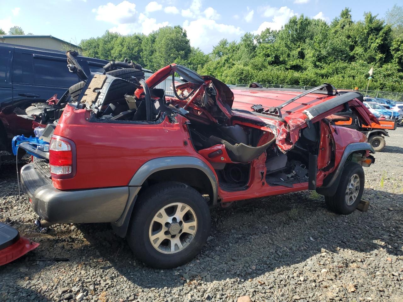2001 Nissan Pathfinder Le VIN: JN8DR09Y61W604686 Lot: 64723455