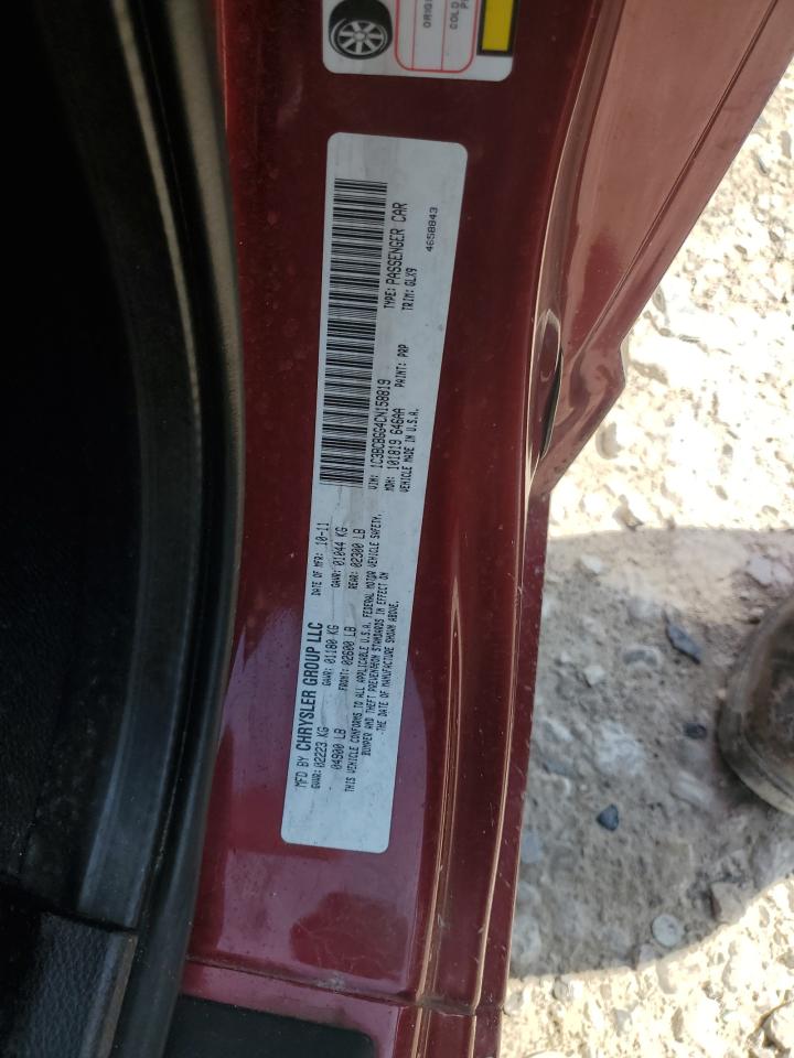 2012 Chrysler 200 S VIN: 1C3BCBGG4CN158819 Lot: 62855615