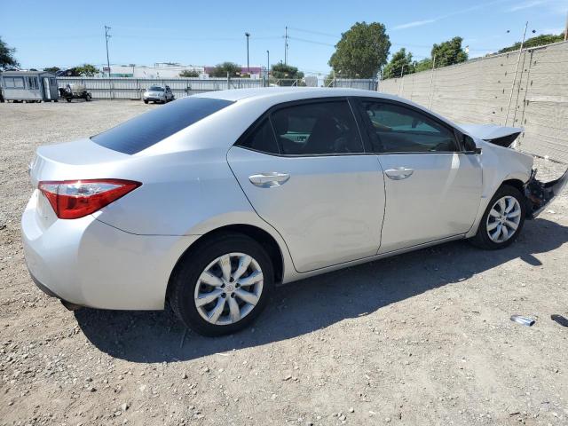  TOYOTA COROLLA 2016 Серебристый