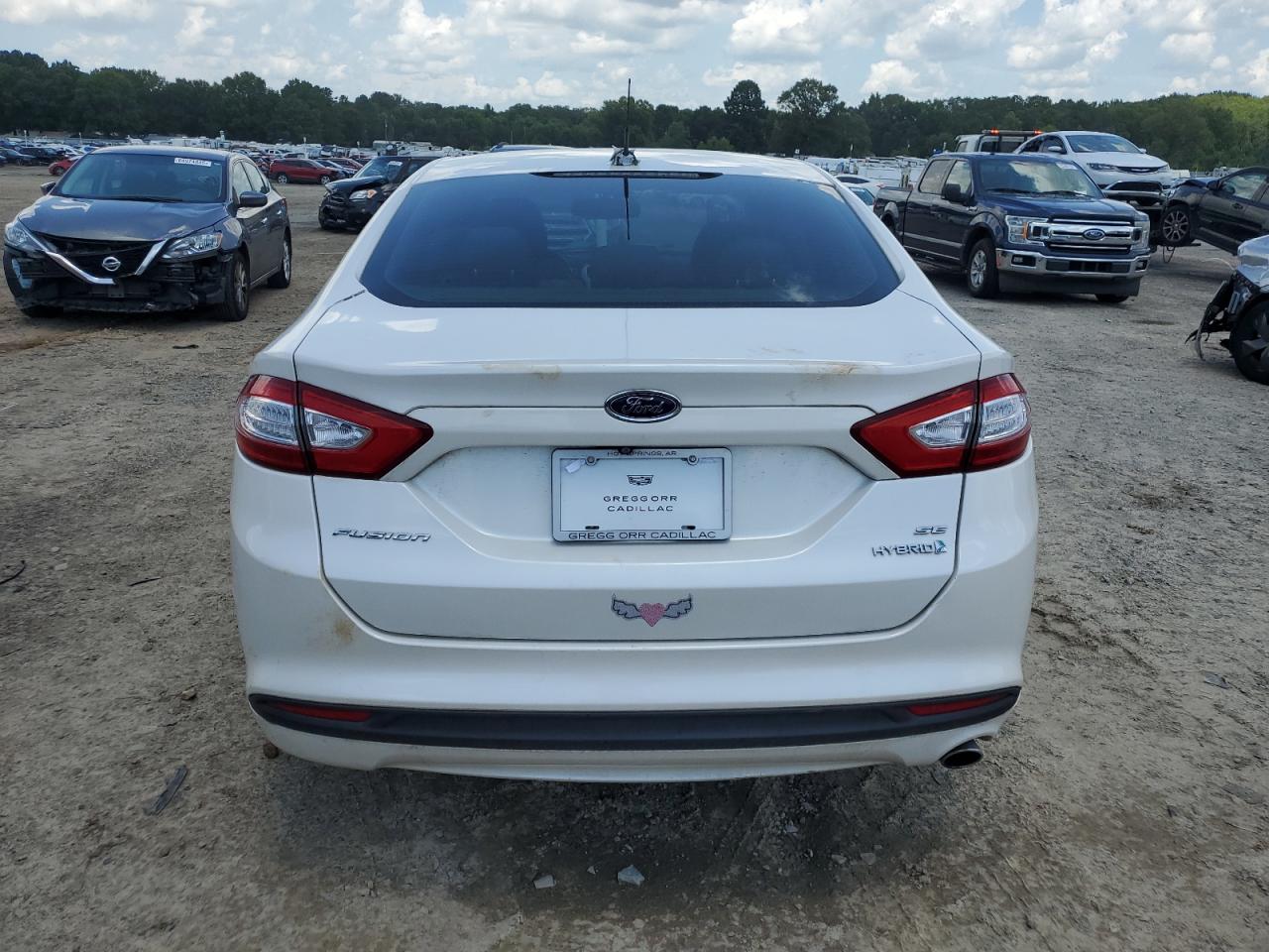 2014 Ford Fusion Se Hybrid VIN: 3FA6P0LU4ER387198 Lot: 64952655