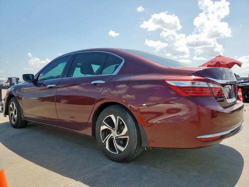 Sedans HONDA ACCORD 2016 Burgundy