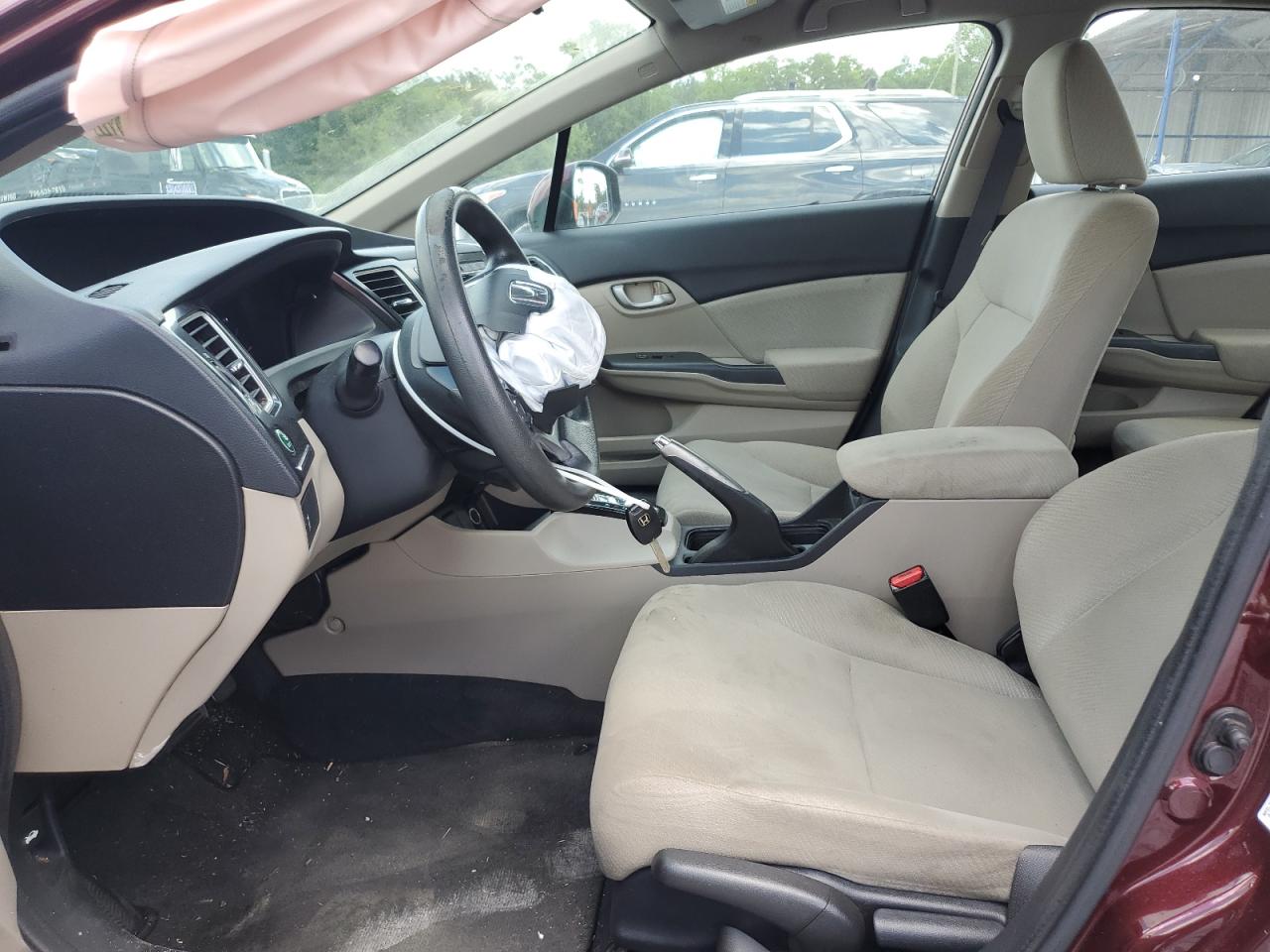 2013 Honda Civic Lx VIN: 2HGFB2F57DH556943 Lot: 65047425