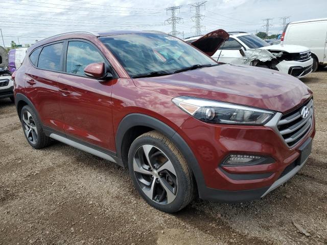  HYUNDAI TUCSON 2018 Czerwony