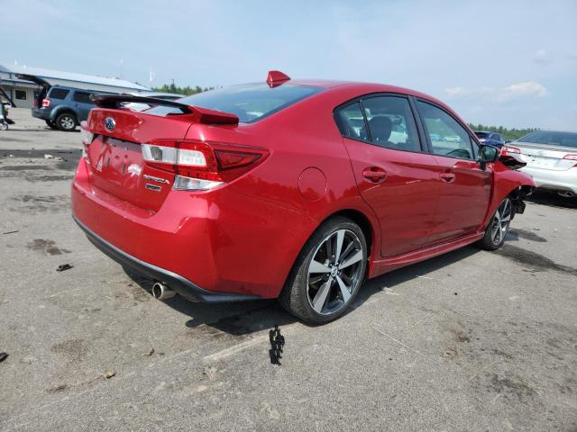  SUBARU IMPREZA 2017 Красный