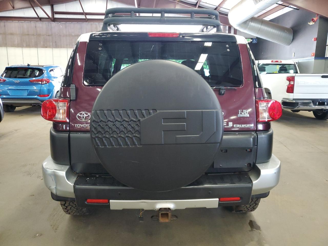 2007 Toyota Fj Cruiser VIN: JTEBU11F070083876 Lot: 64434235