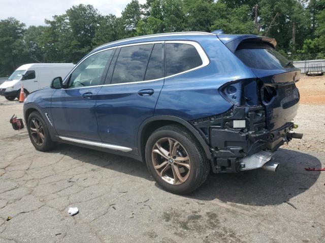  BMW X3 2021 Синий