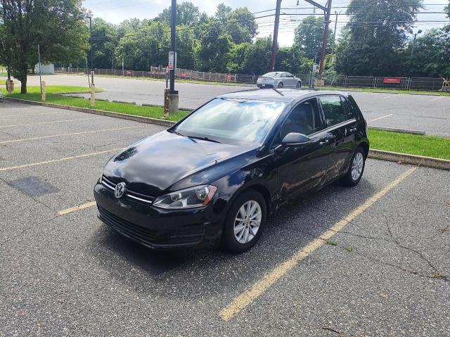 Hatchbacks VOLKSWAGEN GOLF 2015 Czarny