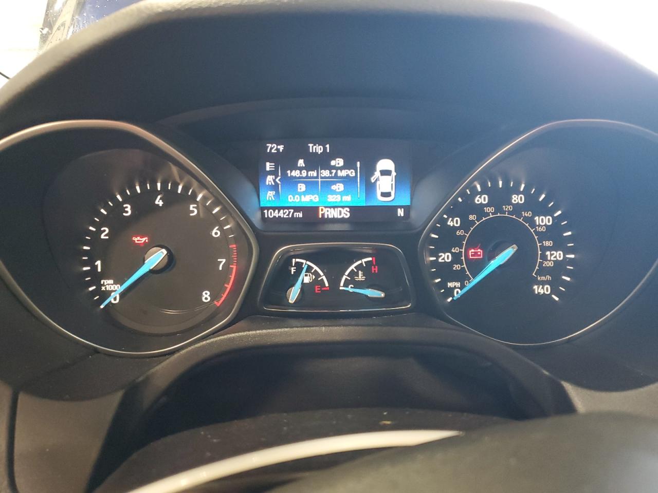 2016 Ford Focus Se VIN: 1FADP3F20GL301552 Lot: 64629965
