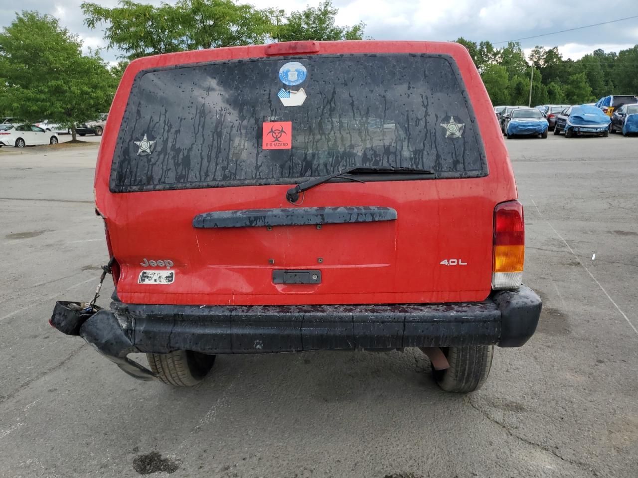 1997 Jeep Cherokee Sport VIN: 1J4FJ68S7VL504397 Lot: 63709335