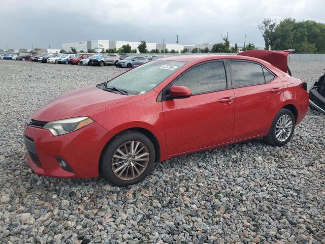  TOYOTA COROLLA 2015 Red