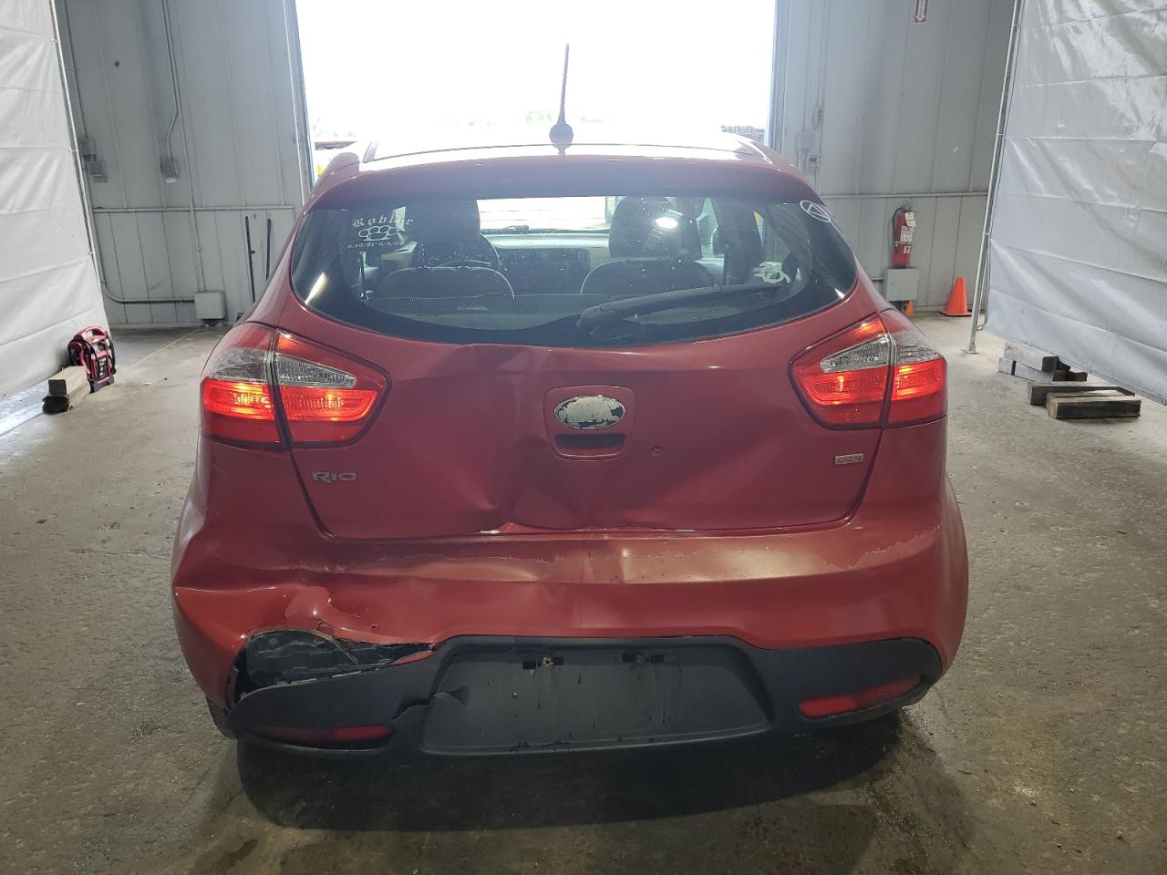 2013 Kia Rio Lx VIN: KNADM5A32D6151417 Lot: 62861685