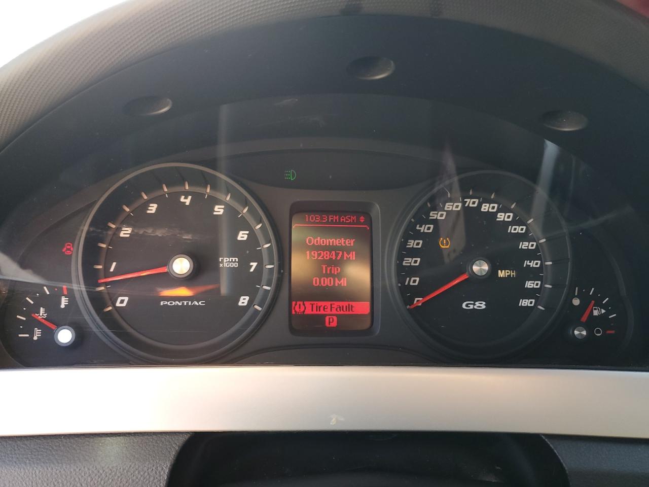 2008 Pontiac G8 VIN: 6G2ER57748L144356 Lot: 63297845