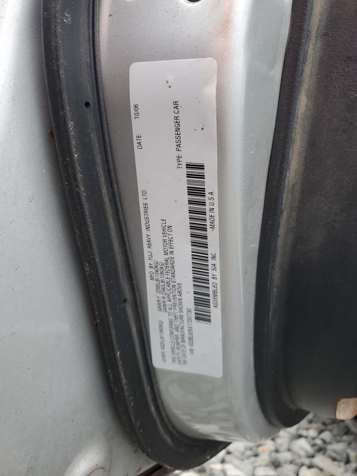 2007 Subaru Legacy 2.5I Limited VIN: 4S3BL626X77207730 Lot: 64370005