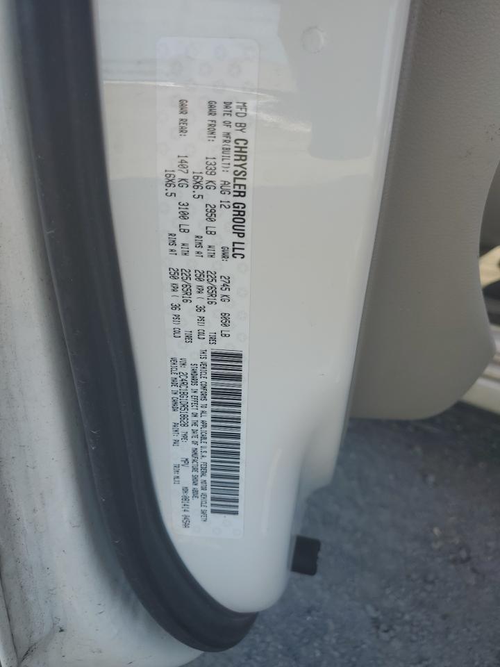 2013 Chrysler Town & Country Touring VIN: 2C4RC1BG1DR518628 Lot: 64811655