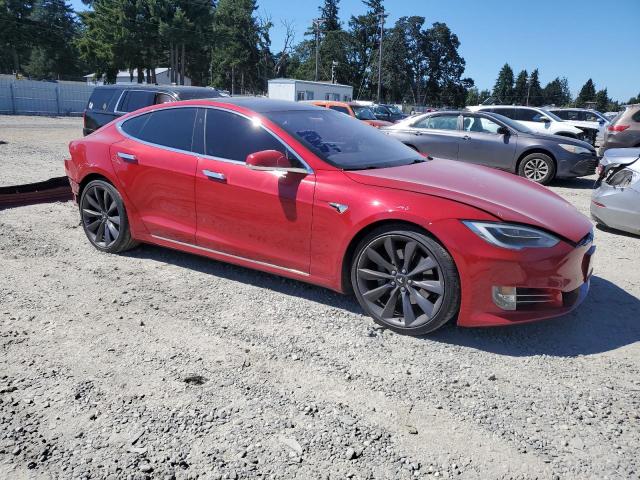  TESLA MODEL S 2017 Burgundy