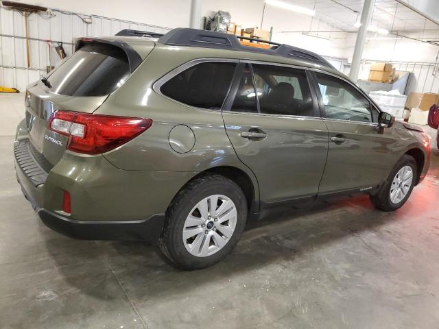  SUBARU OUTBACK 2015 Green