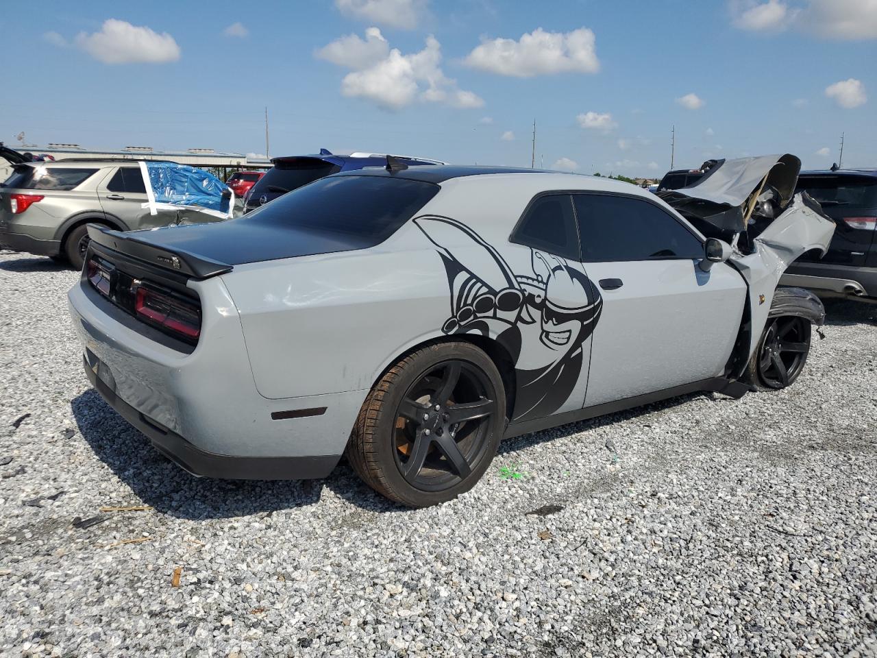 2020 Dodge Challenger R/T Scat Pack grey null gas 2C3CDZFJ1LH236621 photo #4