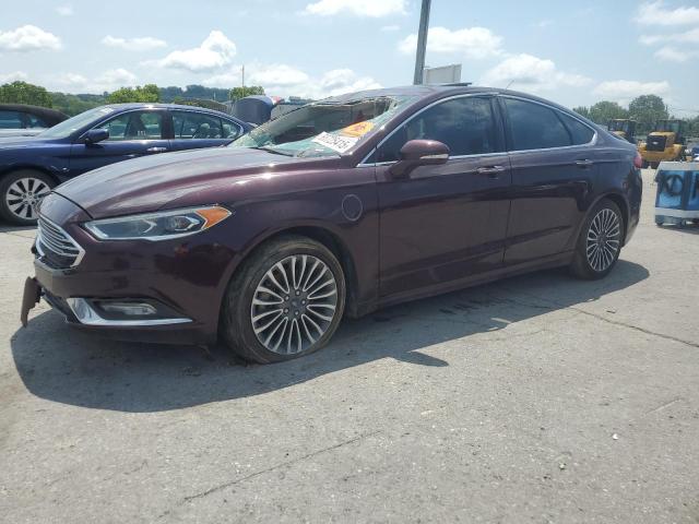 Sedans FORD FUSION 2017 Burgundy