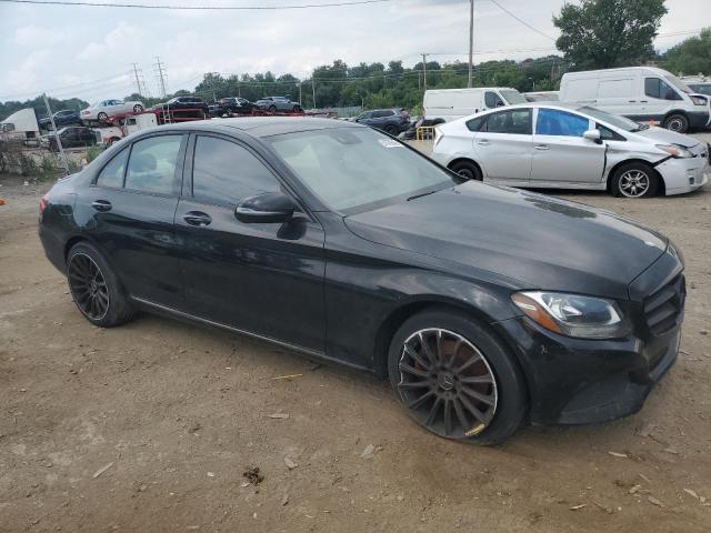 Sedans MERCEDES-BENZ C-CLASS 2016 Czarny
