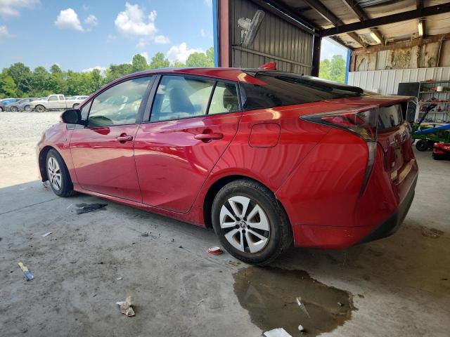  TOYOTA PRIUS 2017 Red