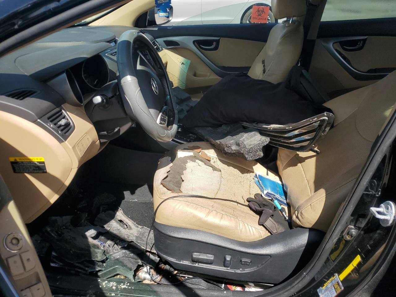 2014 Hyundai Elantra Gls VIN: KMHDH4AE7DU637912 Lot: 64089665