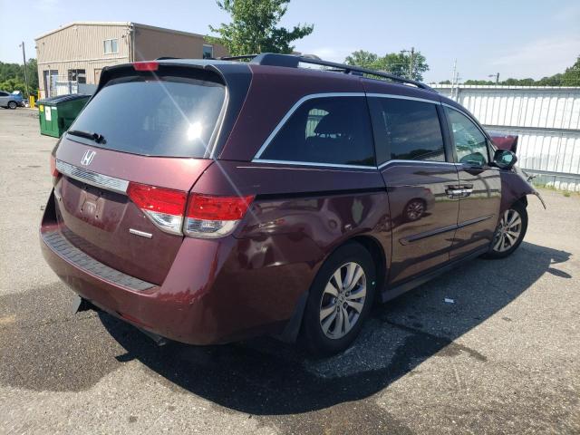  HONDA ODYSSEY 2016 Burgundy