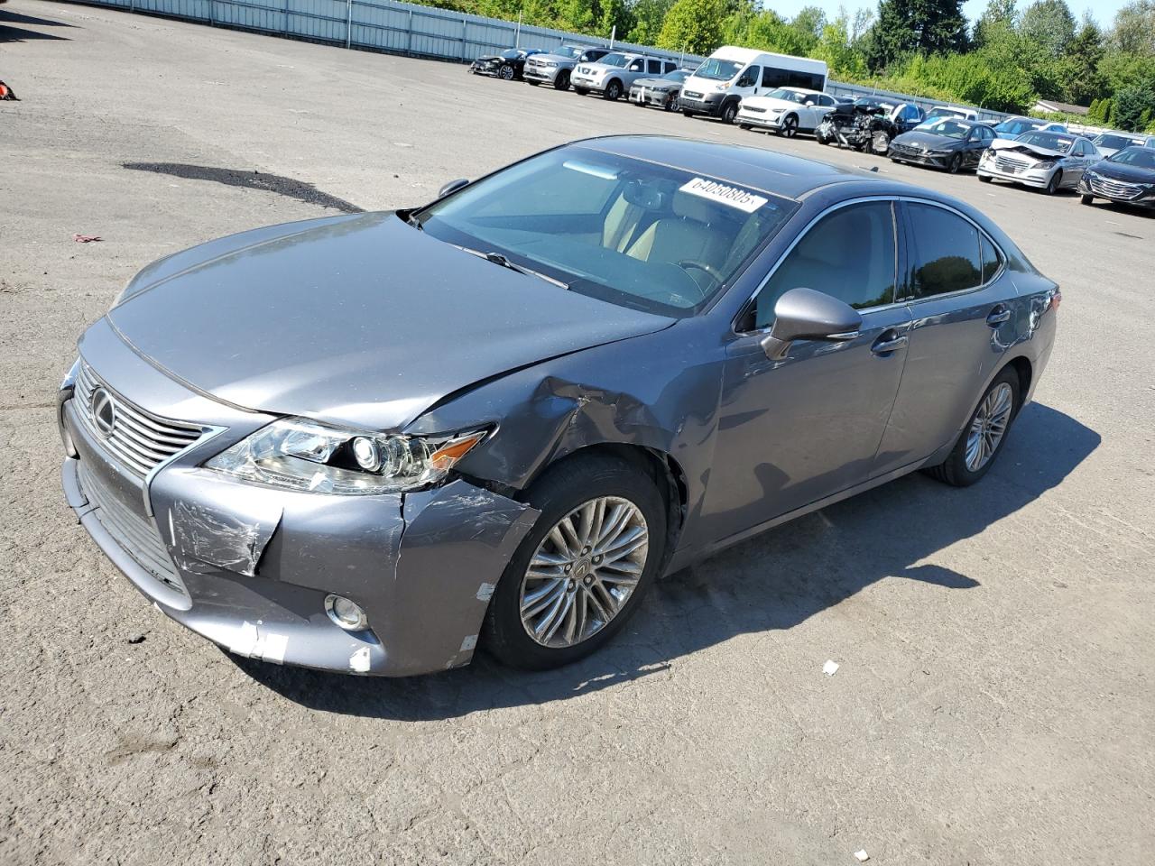 2014 Lexus Es 350 grey null gas JTHBK1GG4E2151140 photo #1