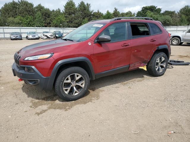  JEEP CHEROKEE 2017 Красный