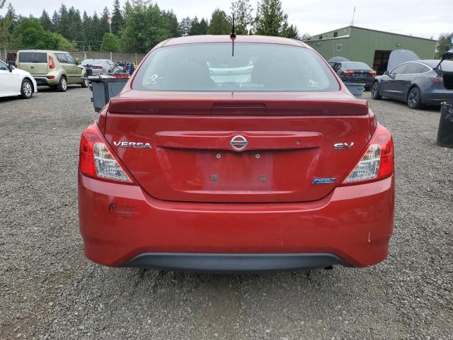  NISSAN VERSA 2015 Red
