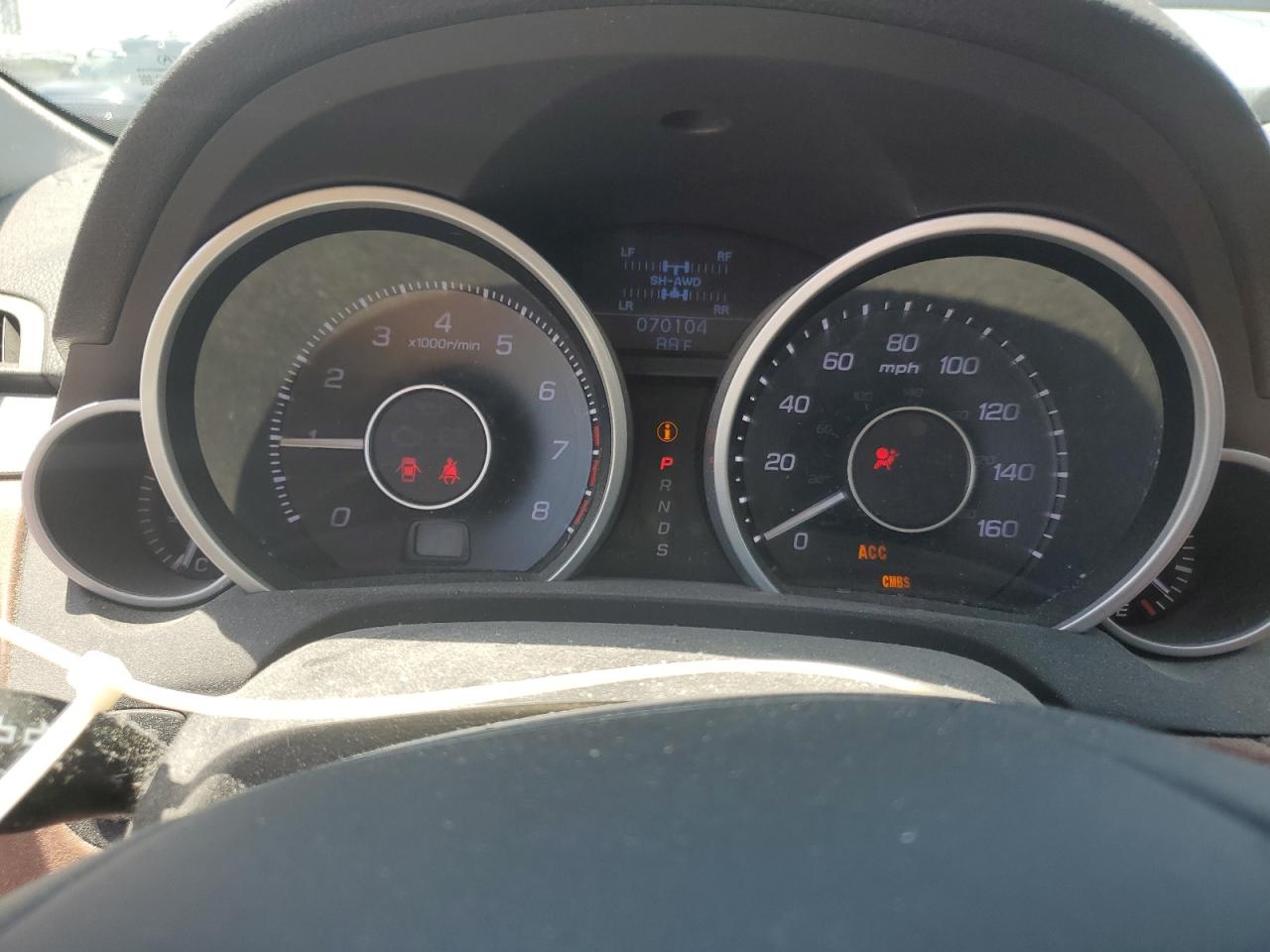 2012 Acura Zdx Advance VIN: 2HNYB1H64CH501074 Lot: 65801155