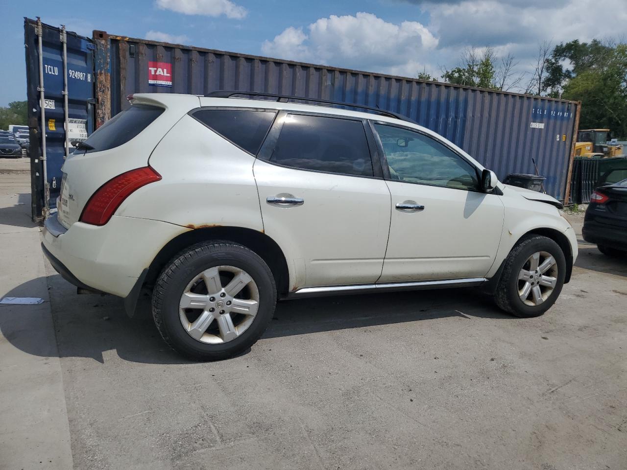 2007 Nissan Murano Sl VIN: JN8AZ08T67W505836 Lot: 64638825