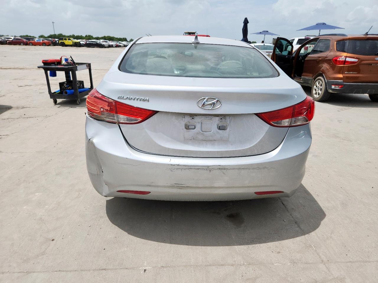 2013 Hyundai Elantra Gls VIN: 5NPDH4AE7DH420018 Lot: 63385035