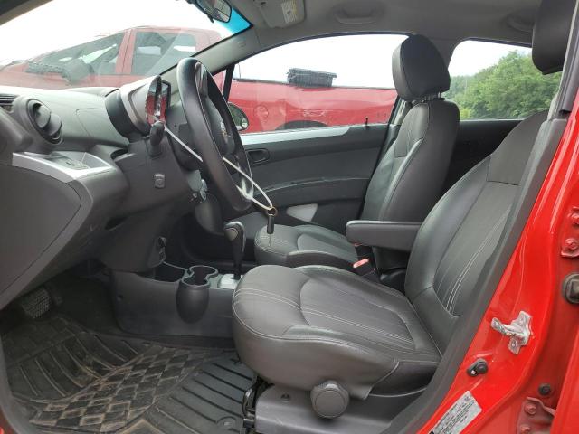 Hatchbacks CHEVROLET SPARK 2014 Czerwony
