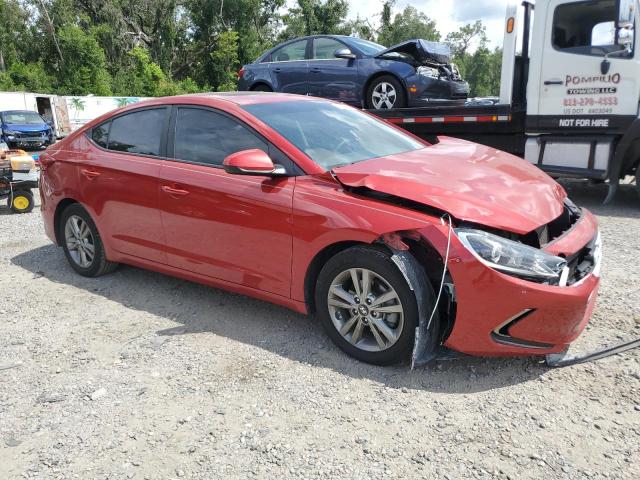  HYUNDAI ELANTRA 2018 Czerwony