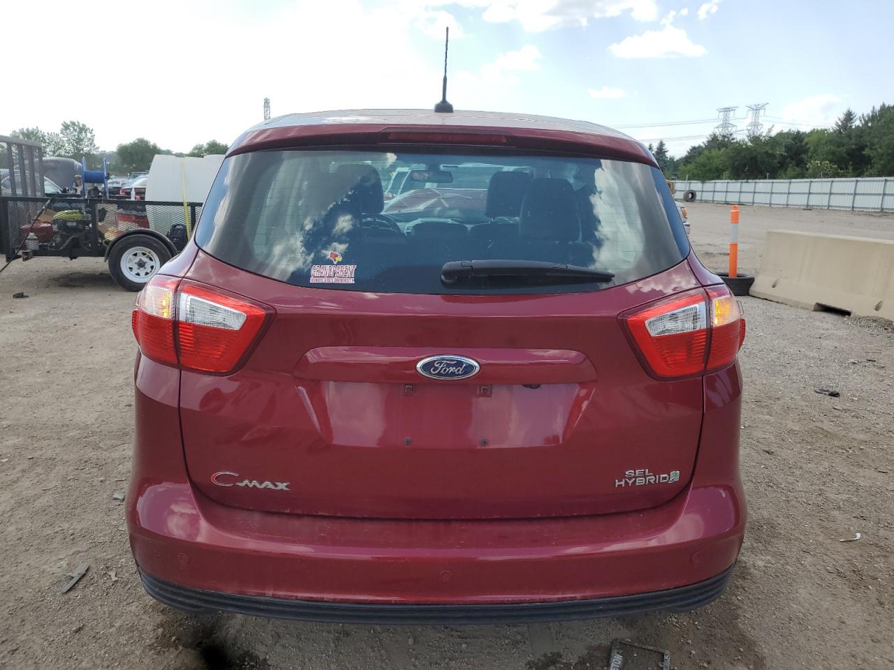 2013 Ford C-Max Sel VIN: 1FADP5BU4DL542626 Lot: 62910785