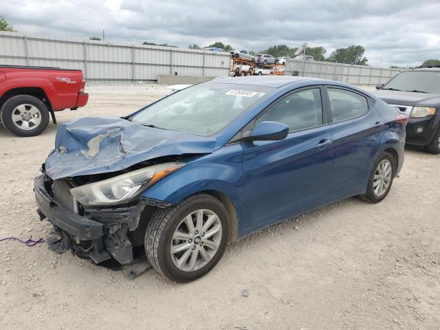  HYUNDAI ELANTRA 2015 Blue