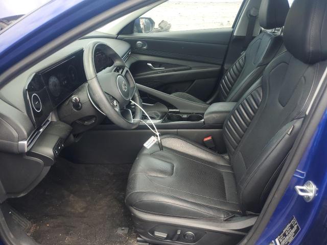  HYUNDAI ELANTRA 2022 Granatowy