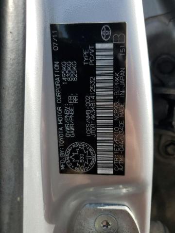 2011 TOYOTA YARIS   