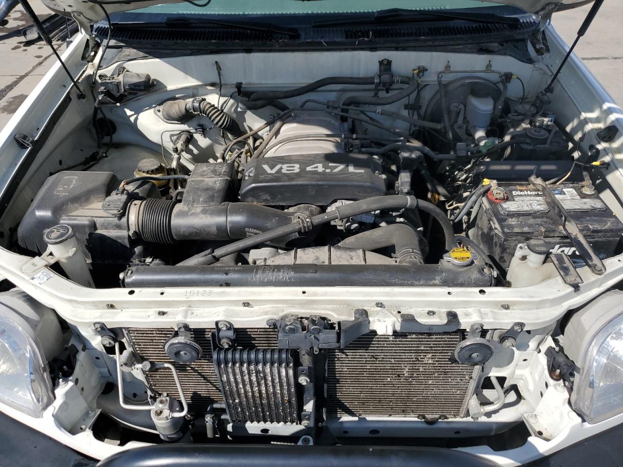 2000 Toyota Tundra Access Cab VIN: 5TBBT4412YS011092 Lot: 61193035