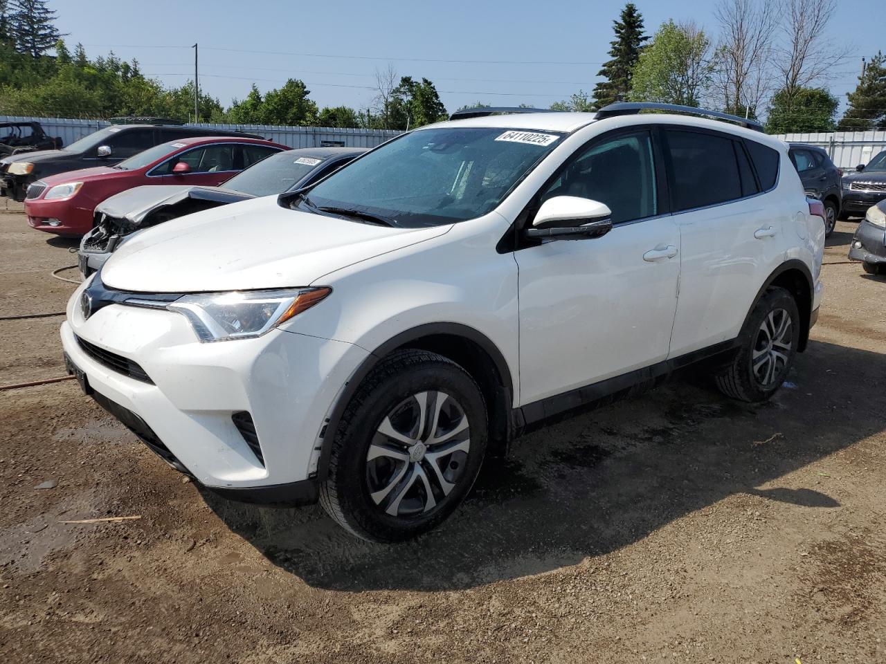 2017 Toyota Rav4 Le white null gas 2T3ZFREV0HW398588 photo #1