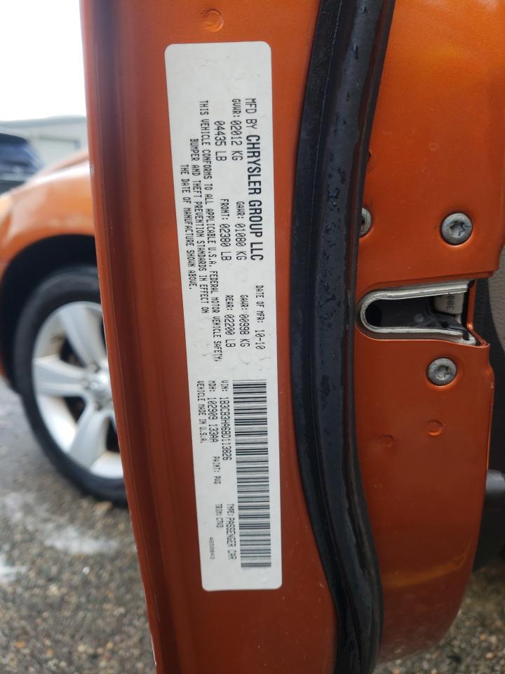 2011 Dodge Caliber Mainstreet VIN: 1B3CB3HA6BD113826 Lot: 65147385