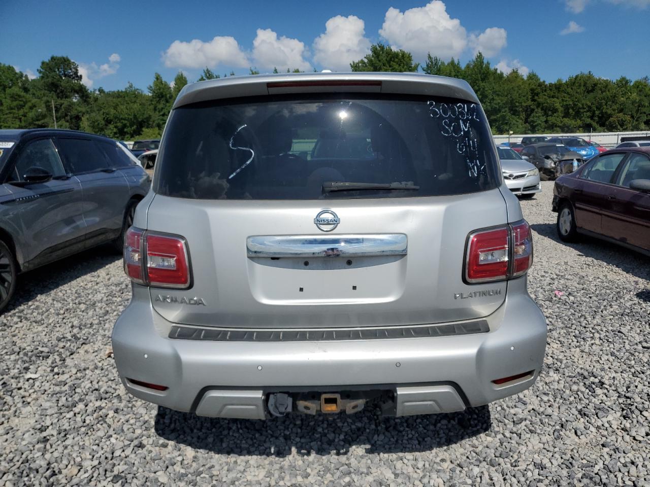 2017 Nissan Armada Platinum VIN: JN8AY2NF7H9300362 Lot: 64735315