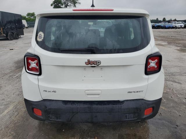  JEEP RENEGADE 2018 Белы