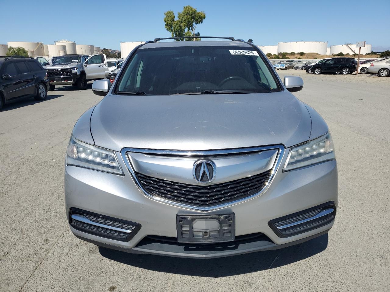 2014 Acura Mdx VIN: 5FRYD4H27EB034402 Lot: 66806005