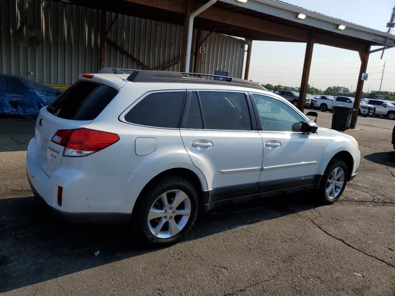 2014 Subaru Outback 2.5I Limited white null gas 4S4BRCMC2E3270983 photo #4