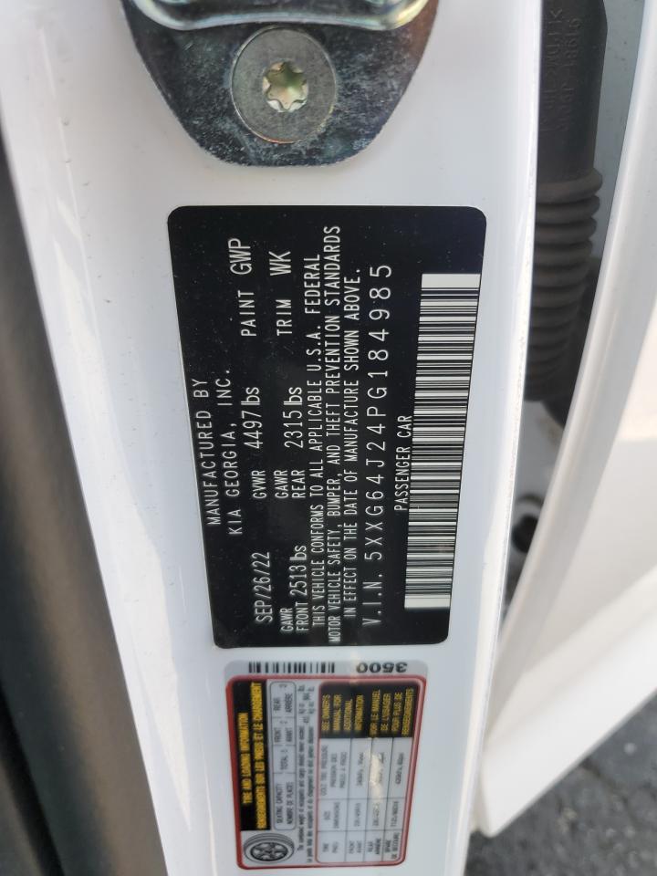 2023 Kia K5 Gt Line VIN: 5XXG64J24PG184985 Lot: 63095955