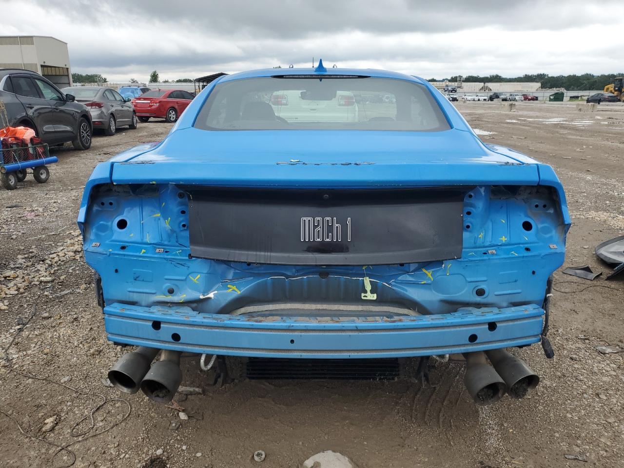 2022 Ford Mustang Mach I VIN: 1FA6P8R0XN5554072 Lot: 64291605