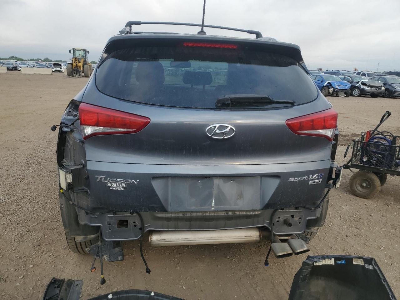 2017 Hyundai Tucson Limited VIN: KM8J3CA20HU394953 Lot: 65123725