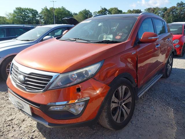 2013 KIA SPORTAGE K for sale at Copart WOLVERHAMPTON