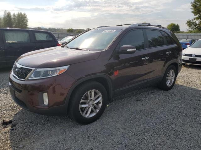  KIA SORENTO 2015 Maroon